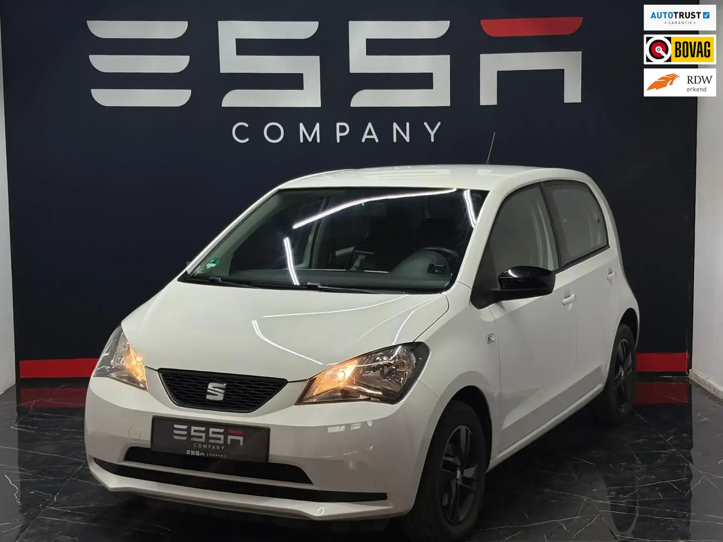 SEAT Mii 1.0 Style Chic Cruise Ctrl 5 Deurs AC Bluetooth Pa Blanc - 1