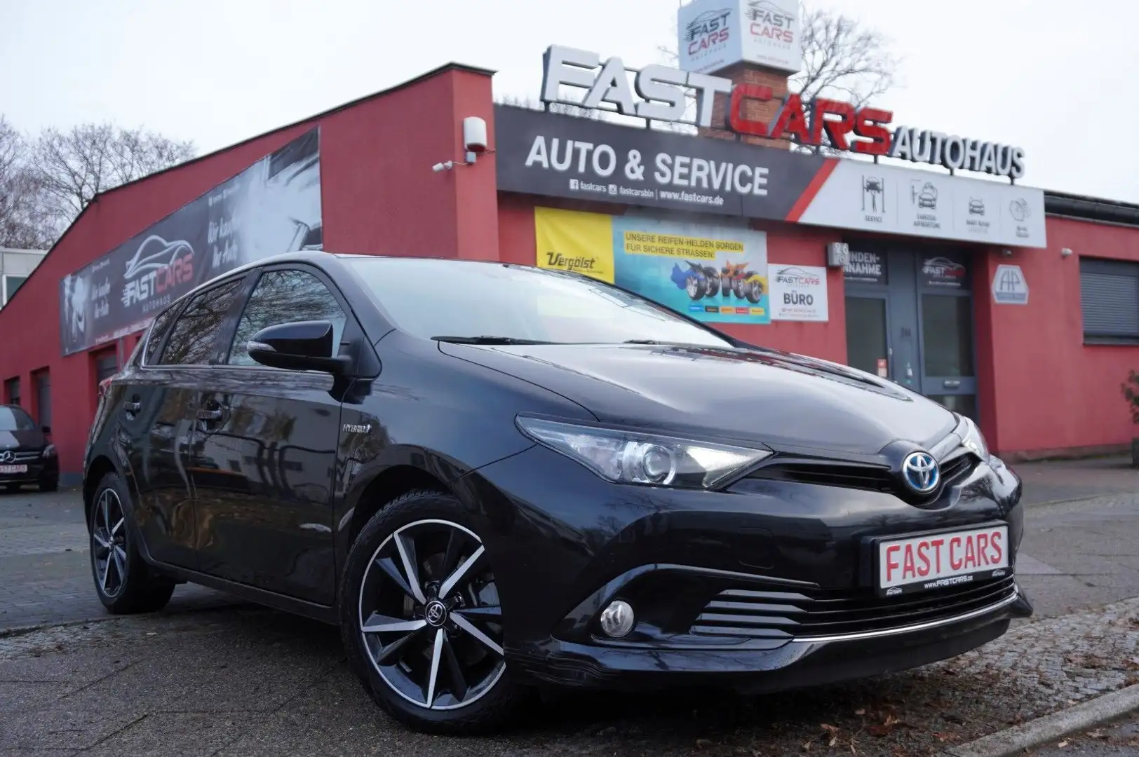 Toyota Auris Hybrid Team D 1.8L Kamera Navi SHZ Nero - 1