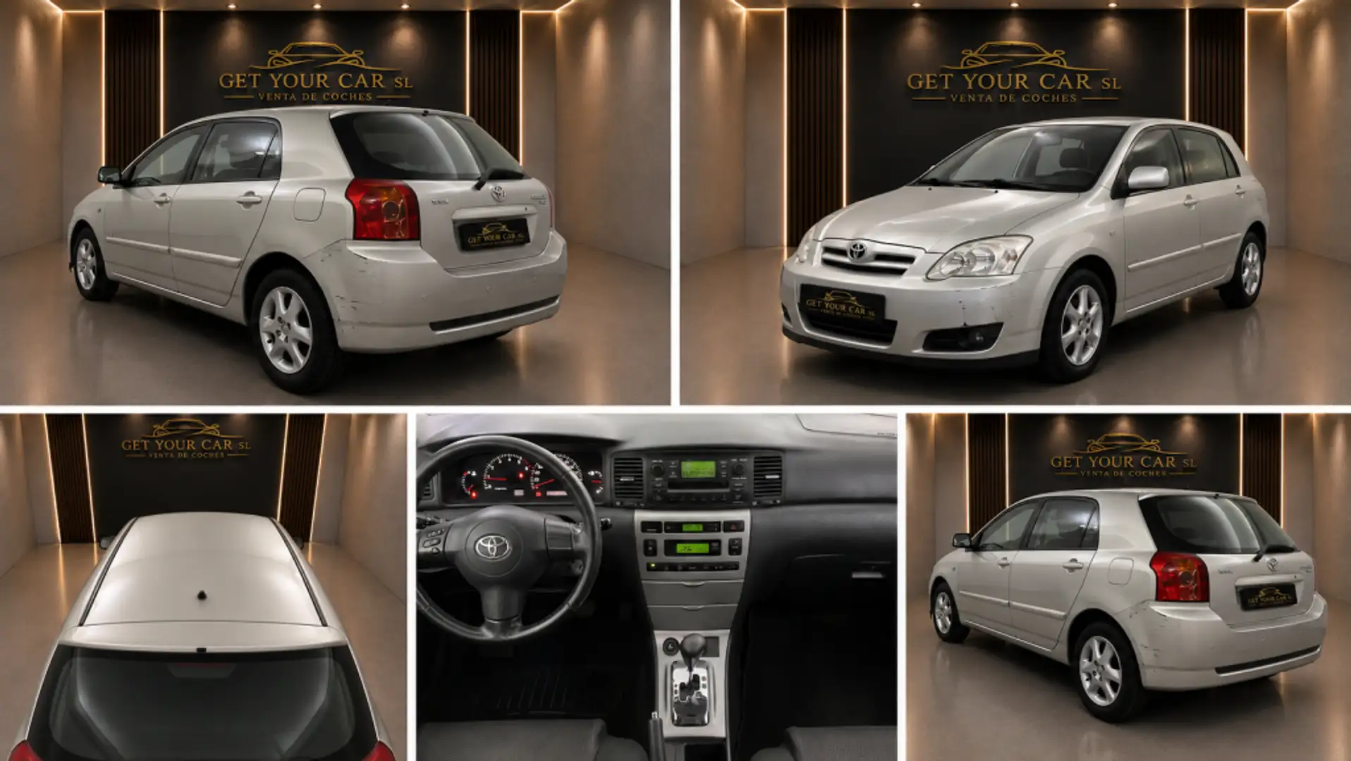Toyota Corolla Sedán 1.4D-4D Luna M/M Beige - 1