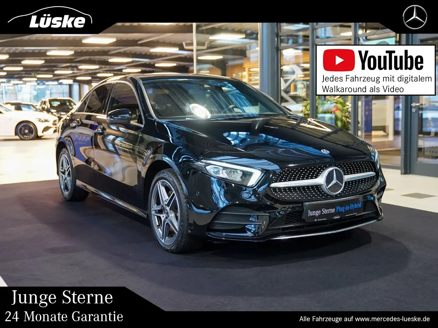 Mercedes-Benz A 250 A 250 e AMG Line CarPlay Anhängevorrichtung DAB Schwarz - 1