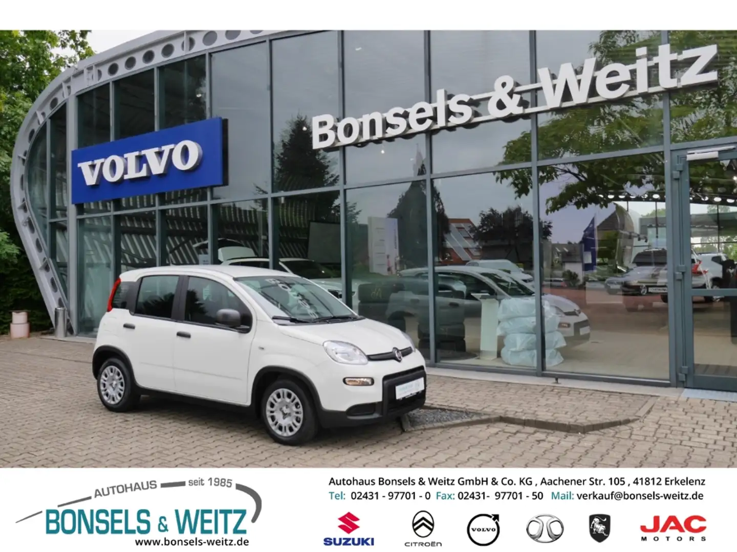 Fiat Panda Pandina Mild Hybrid EU6d 1.0 MILD HYBRID PANDINA D Blanc - 1