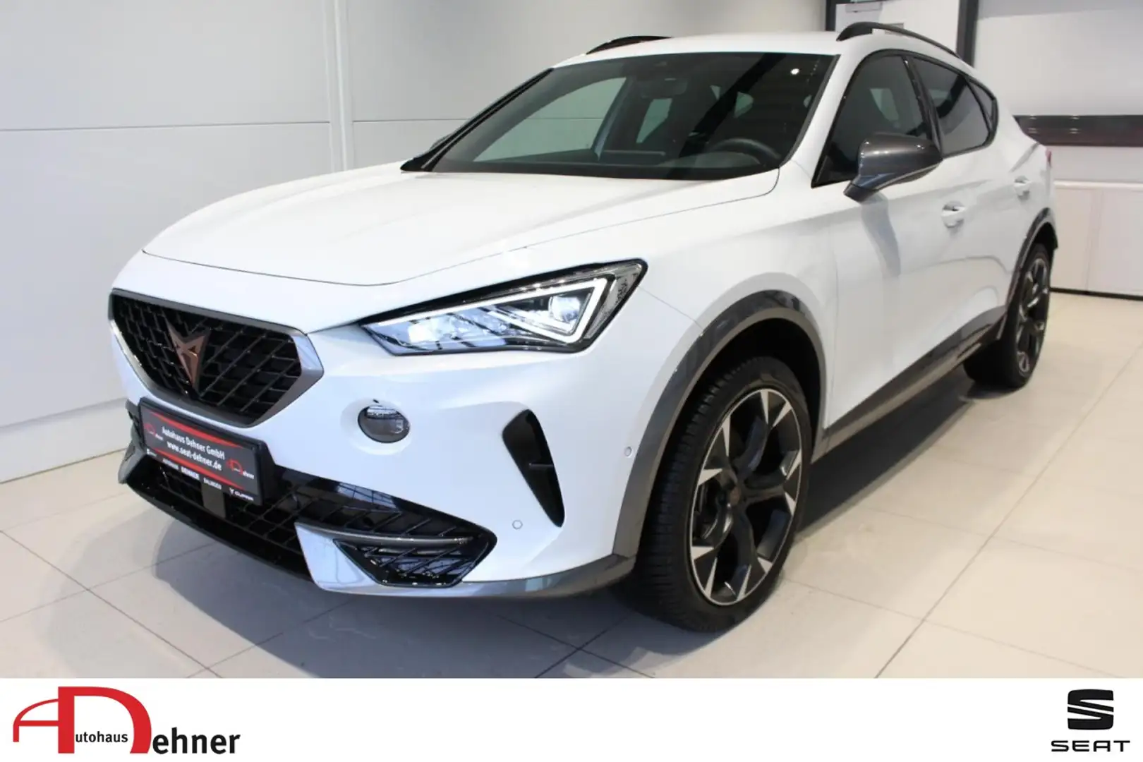CUPRA Formentor 1.5 TSI DSG 4JGAR+AHK+FAXL+elHK+RÜKAM Klima Navi Weiß - 1