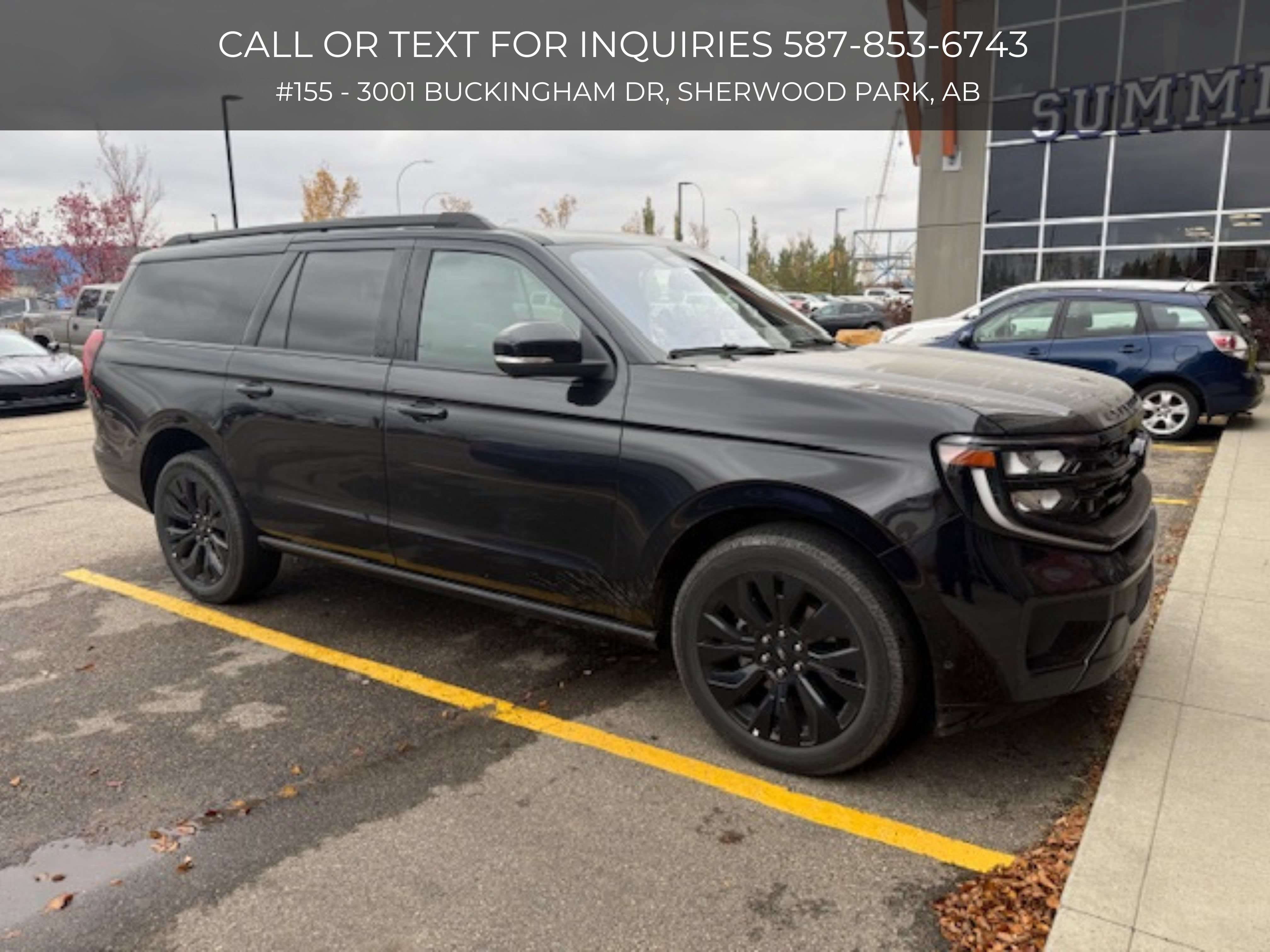 2025 Ford Expedition Platinum Max | Stealth Appearance Package | Panoramic Sunroof