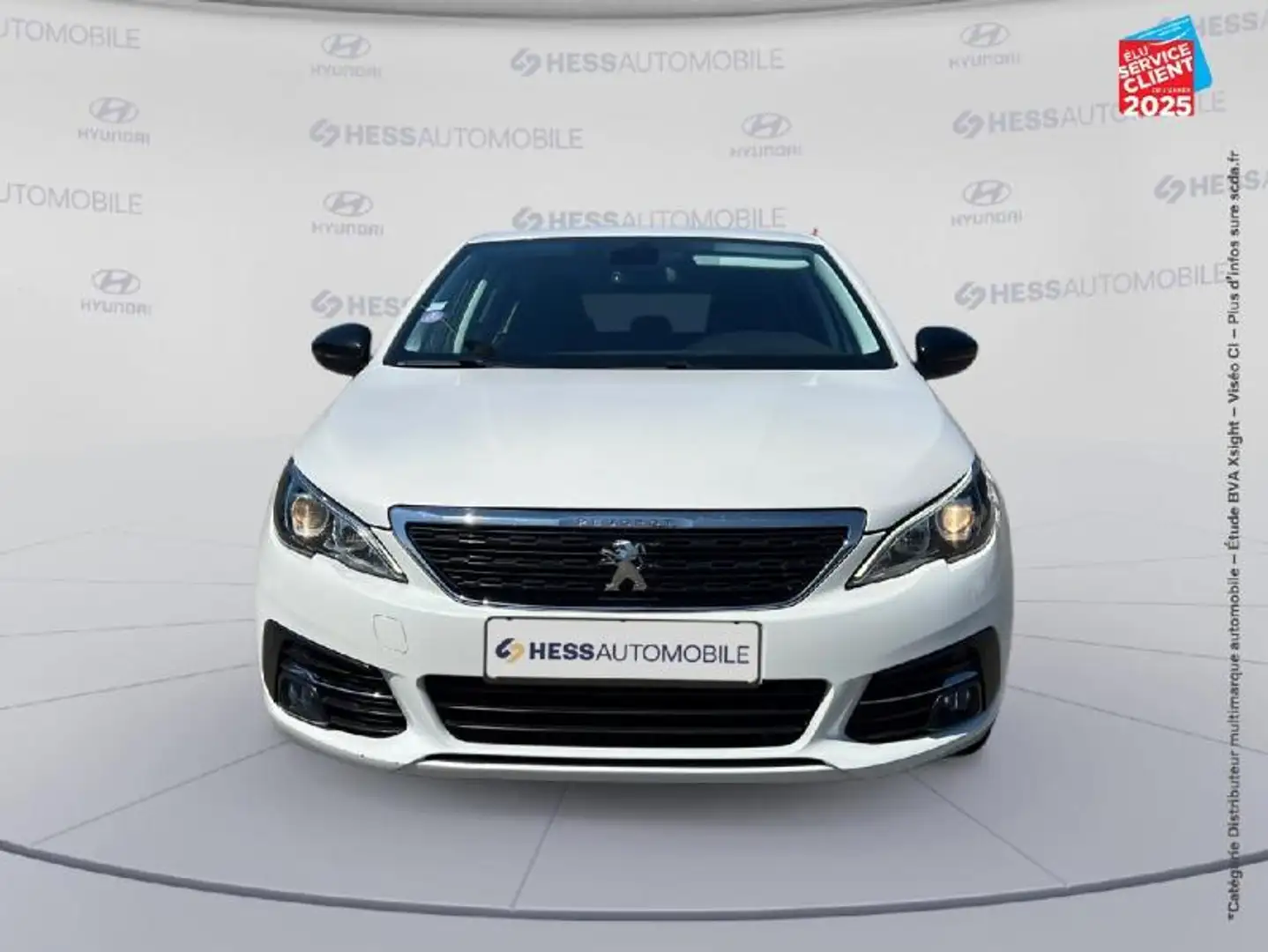 Peugeot 308 1.2 PureTech 110ch E6.3 S/S Style GPS Camera Blanc - 2
