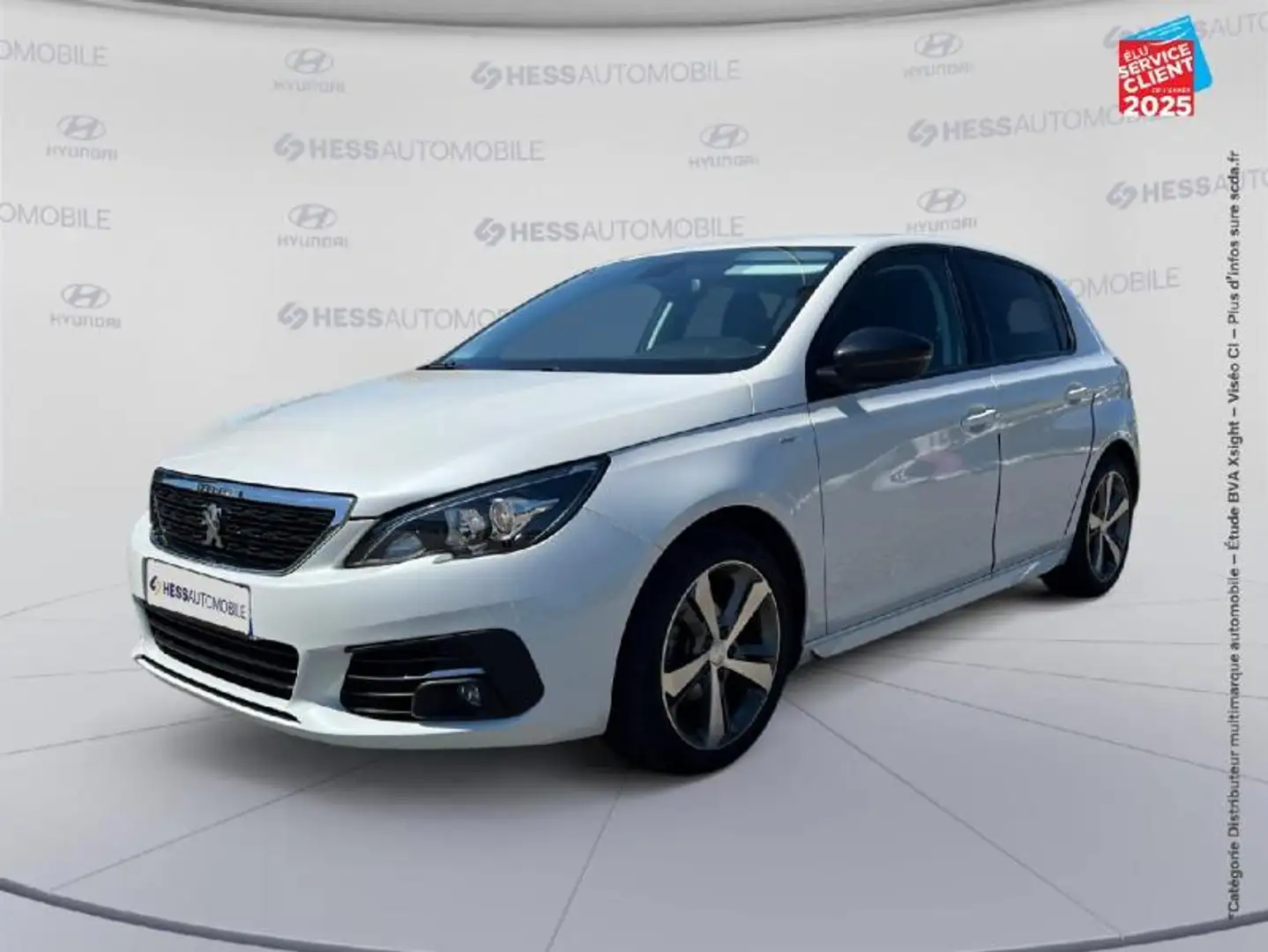 Peugeot 308 1.2 PureTech 110ch E6.3 S/S Style GPS Camera Blanc - 1