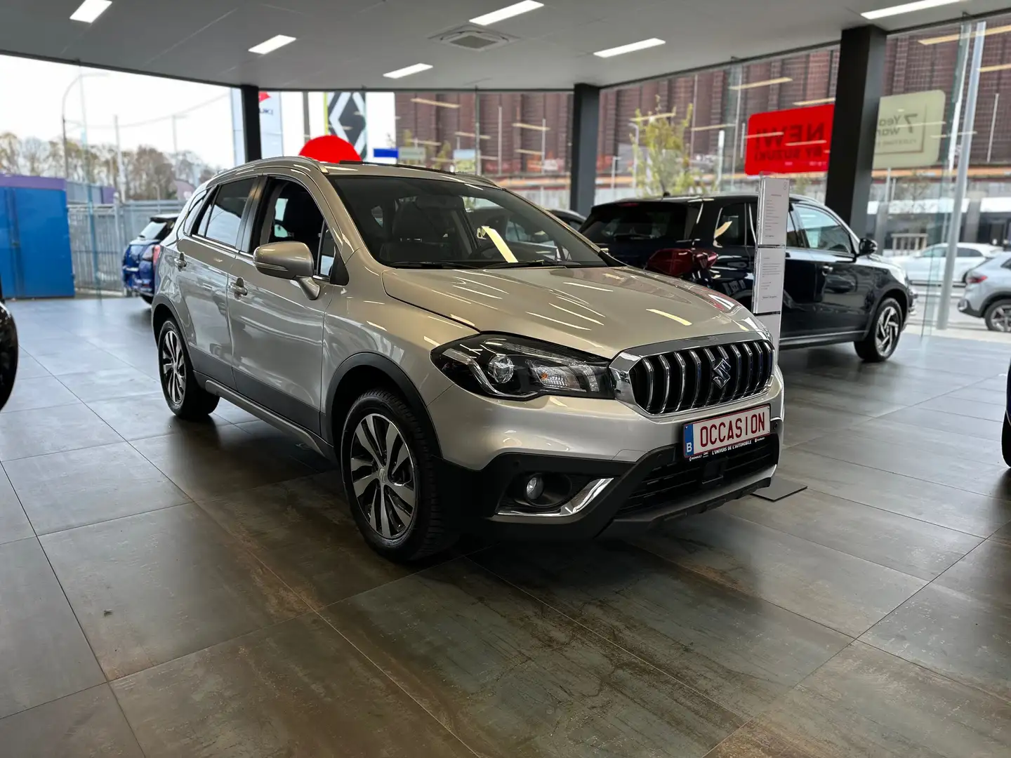 Suzuki SX4 S-Cross Sx4 S-Cross 1.4 Turbo Boosterjet GLX Srebrny - 1