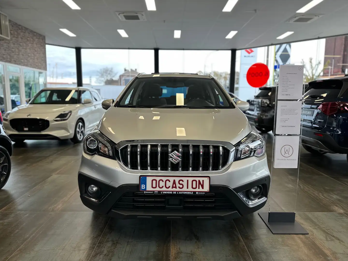 Suzuki SX4 S-Cross Sx4 S-Cross 1.4 Turbo Boosterjet GLX Srebrny - 2
