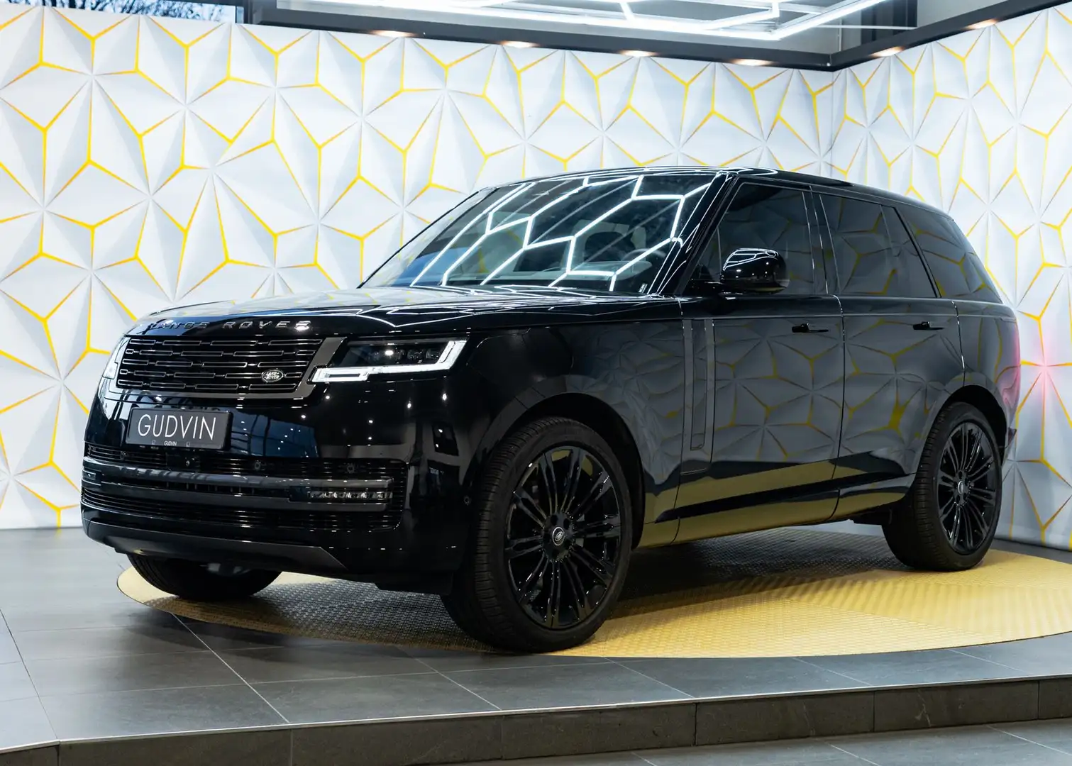 Land Rover Range Rover D350/ATB/HeadUp/TV/Meridian/360* Zwart - 2