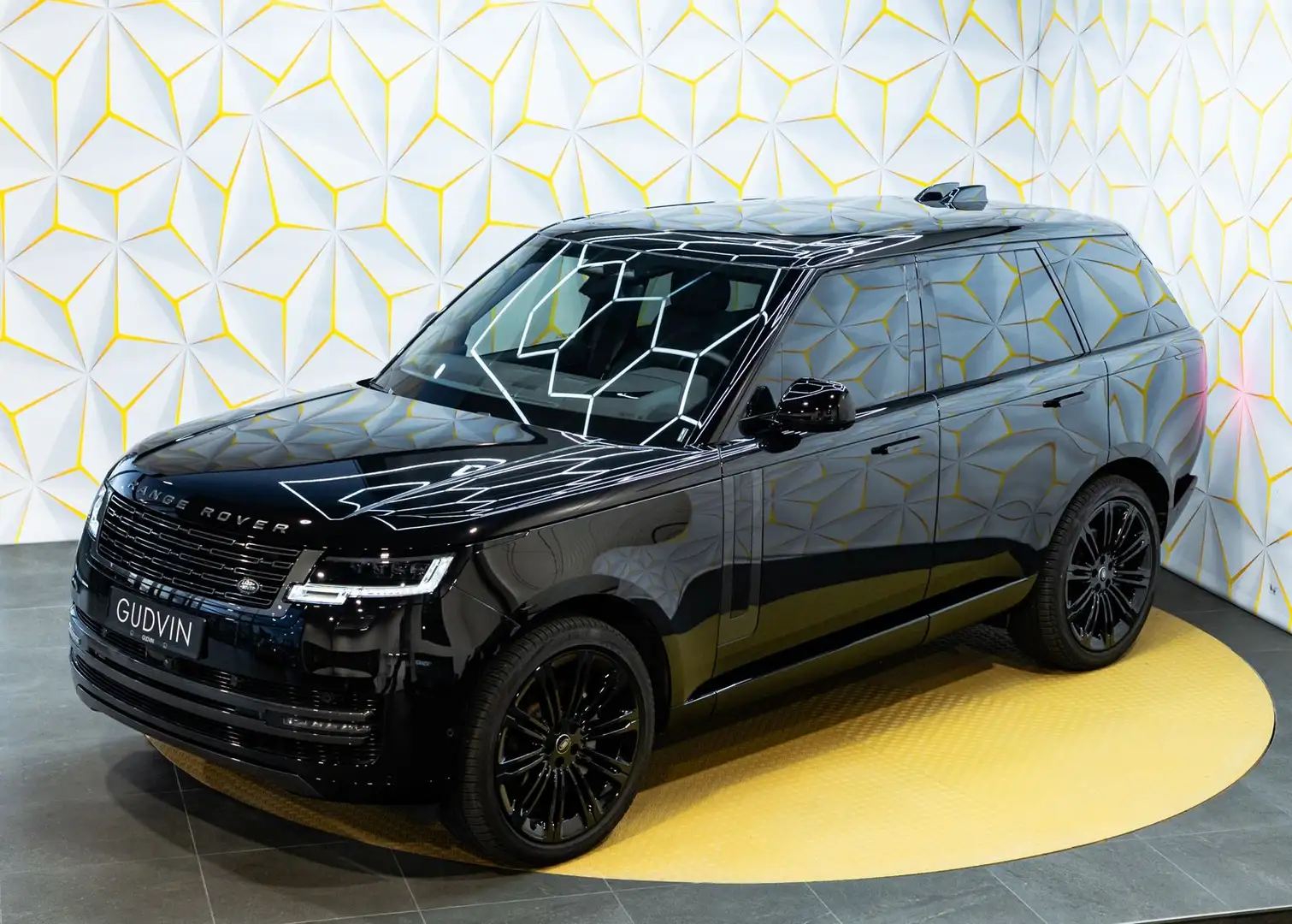 Land Rover Range Rover D350/ATB/HeadUp/TV/Meridian/360* Zwart - 1