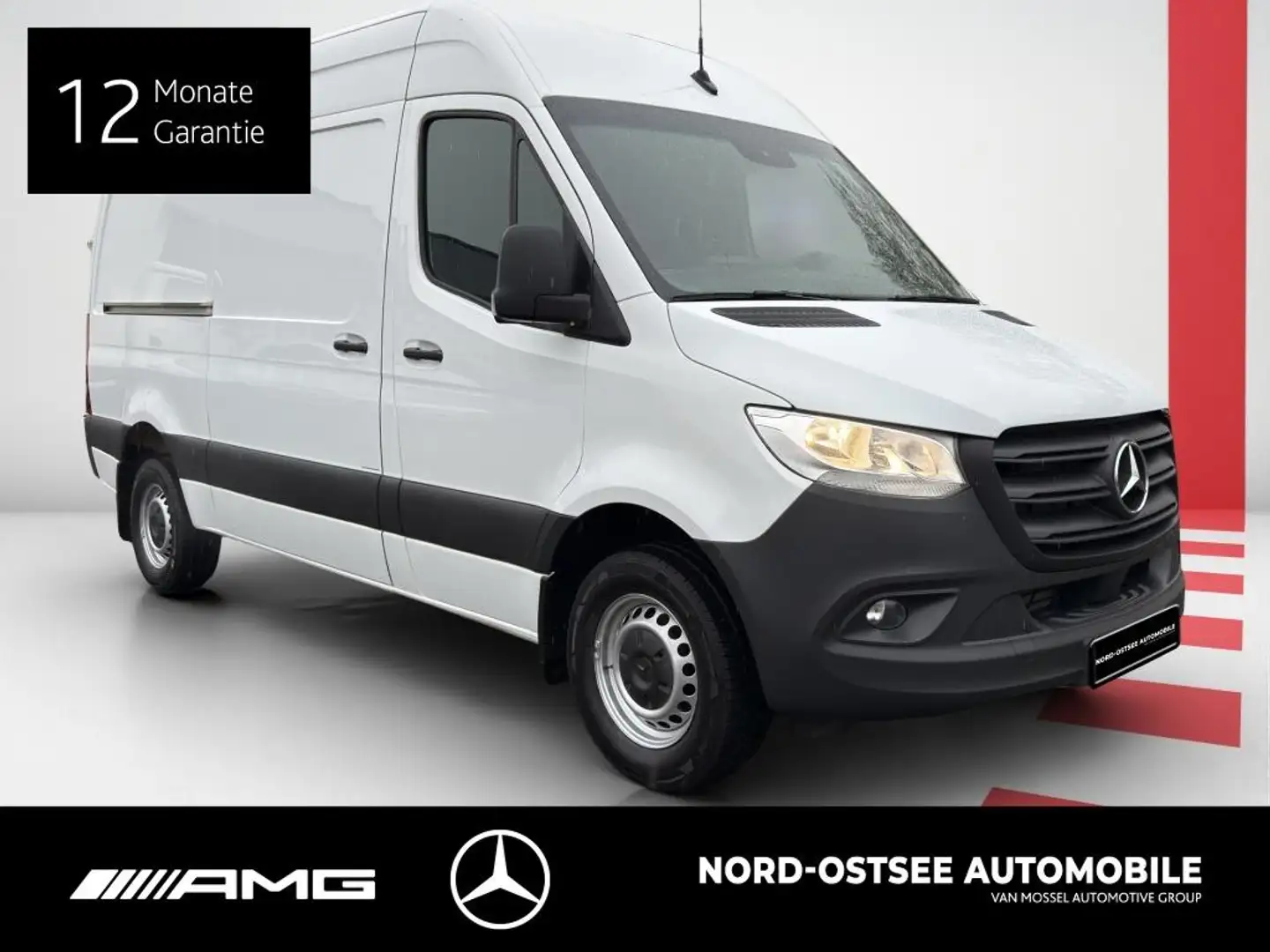 Mercedes-Benz Sprinter 317 L2H2 AHK 2,8t STDHZG KAMERA KLIMA Wit - 2