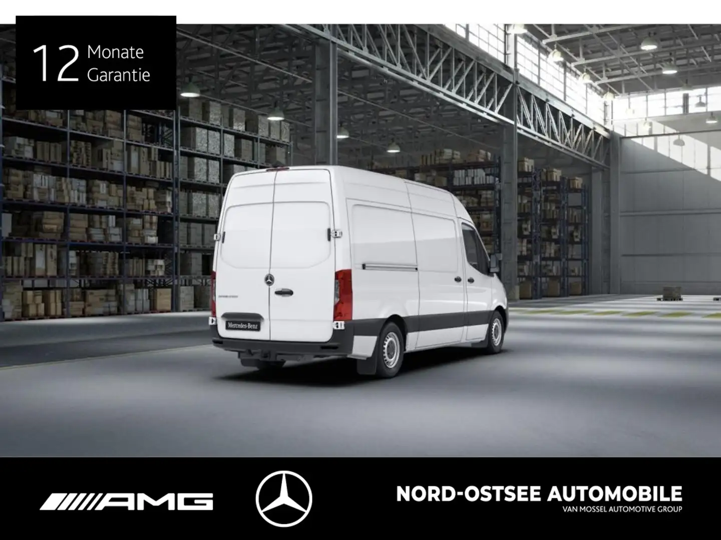 Mercedes-Benz Sprinter 317 L2H2 AHK 2,8t STDHZG KAMERA KLIMA Blanco - 2