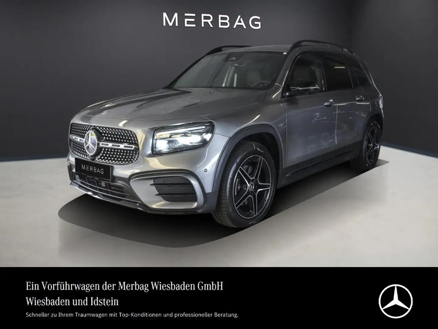 Mercedes-Benz GLB 200 d 4M-AMG-NIGHT-KEYLESS-AHK-UVP 62.400,- Grau - 1