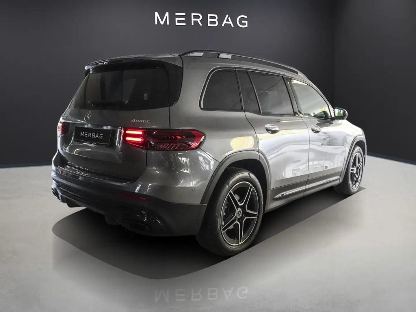 Mercedes-Benz GLB 200 d 4M-AMG-NIGHT-KEYLESS-AHK-UVP 62.400,- Grau - 2