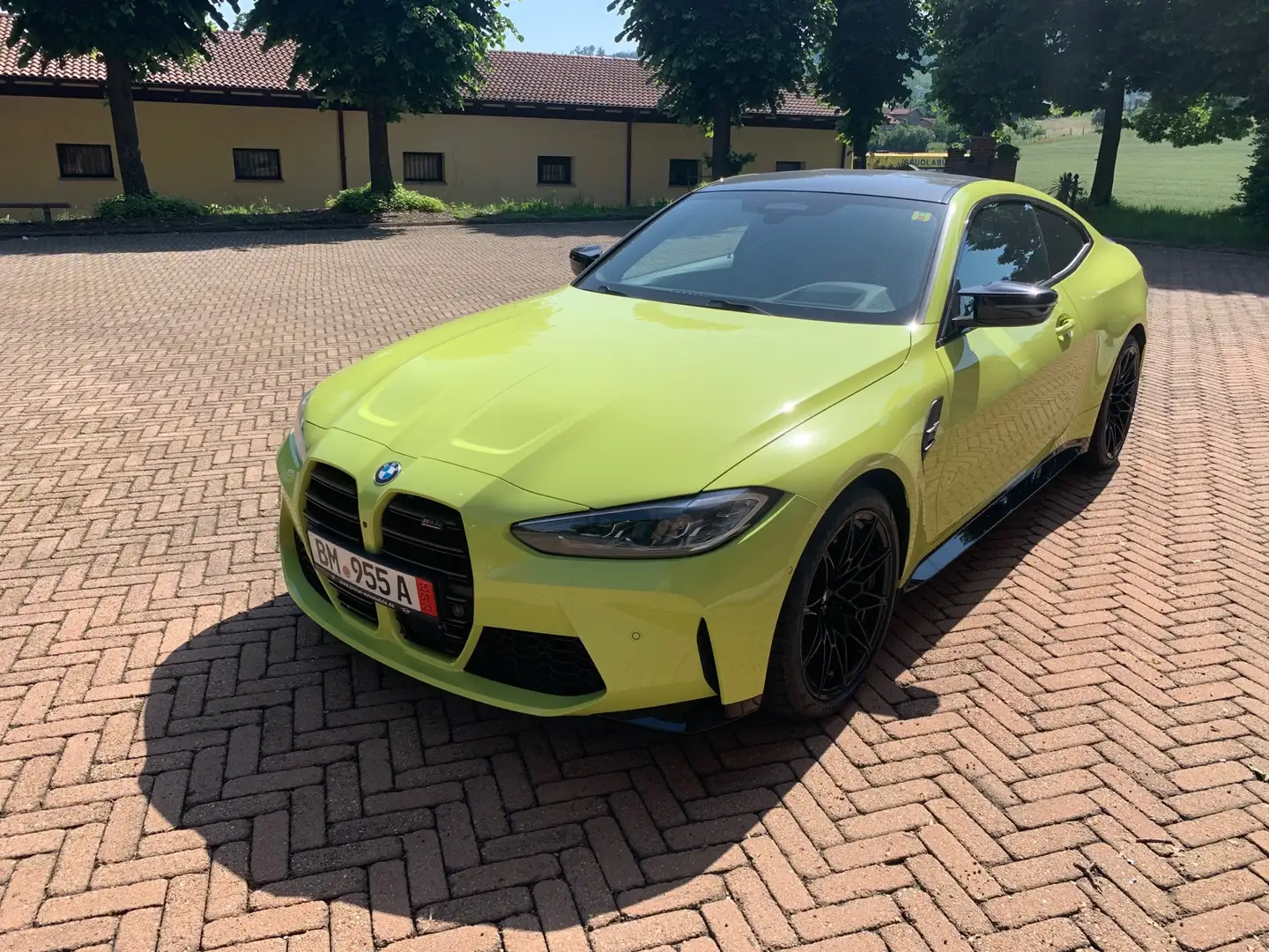 BMW M4 Coupe 3.0 Competition Carbocaramica Race Pack Jaune - 1