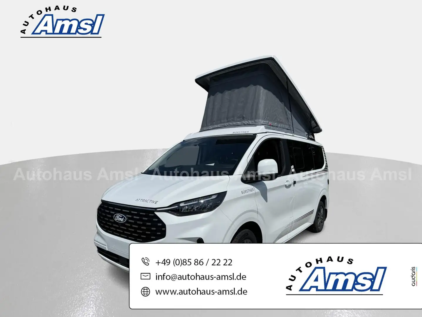 Ford Tourneo Custom Bürstner Copa V710 C500 Holiday *Markise*NEW*ACC Weiß - 1