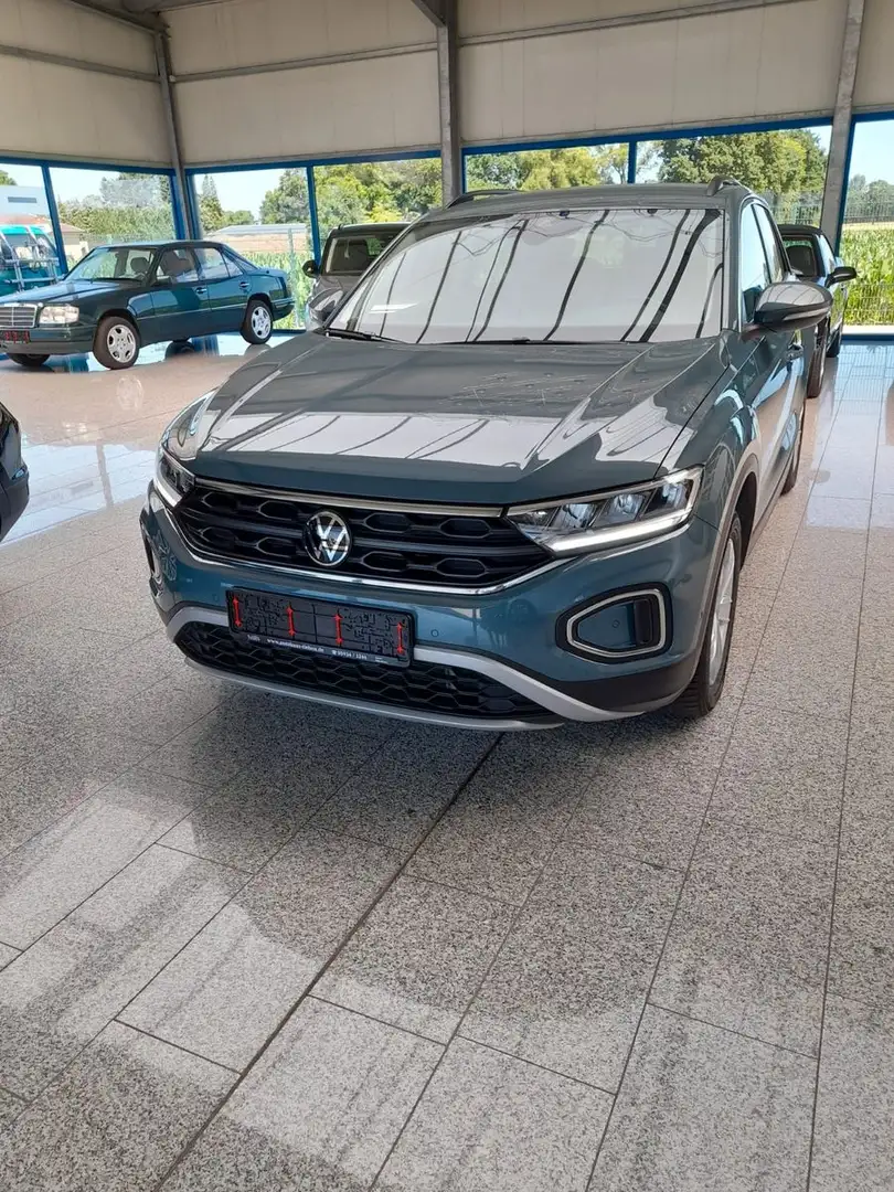 Volkswagen T-Roc Life 2.0 TDI DSG AHK NAVI Bleu - 2