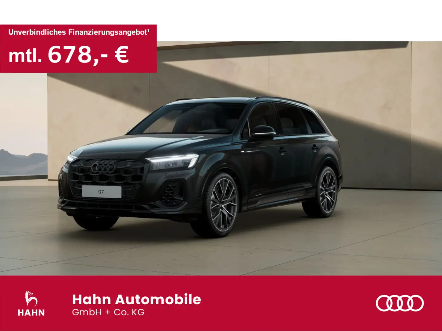 Audi Q7 SUV S line TFSI e quattro 290 kW Noir - 1
