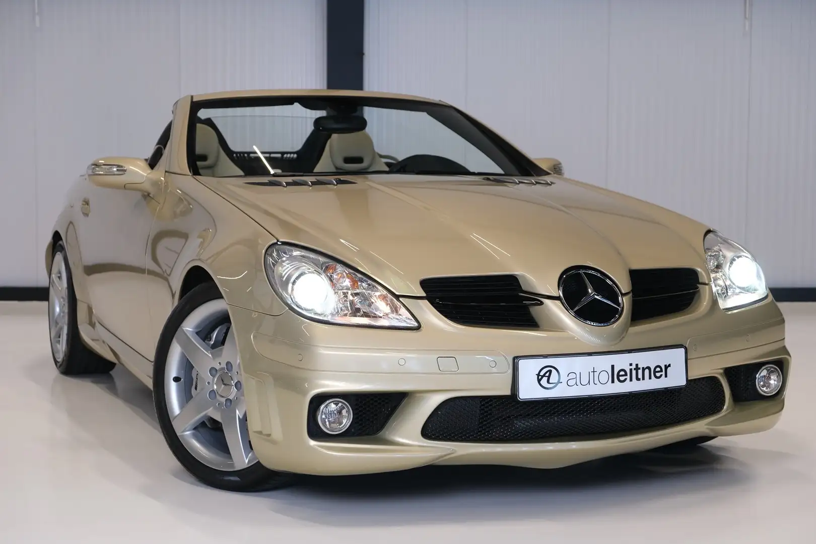 Mercedes-Benz SLK 55 AMG SLK55 AMG Designo Roadster R171 A1 conditie Beige - 2