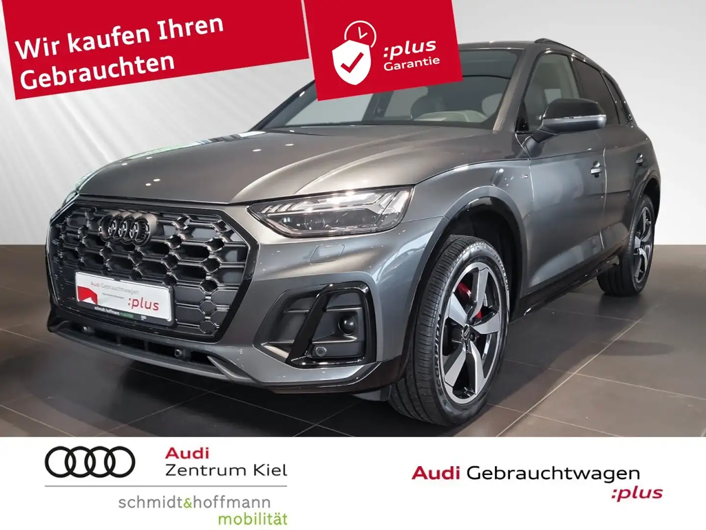 Audi Q5 40 TDI quattro S-line S-tronic Navi+ LED Klima Grau - 1