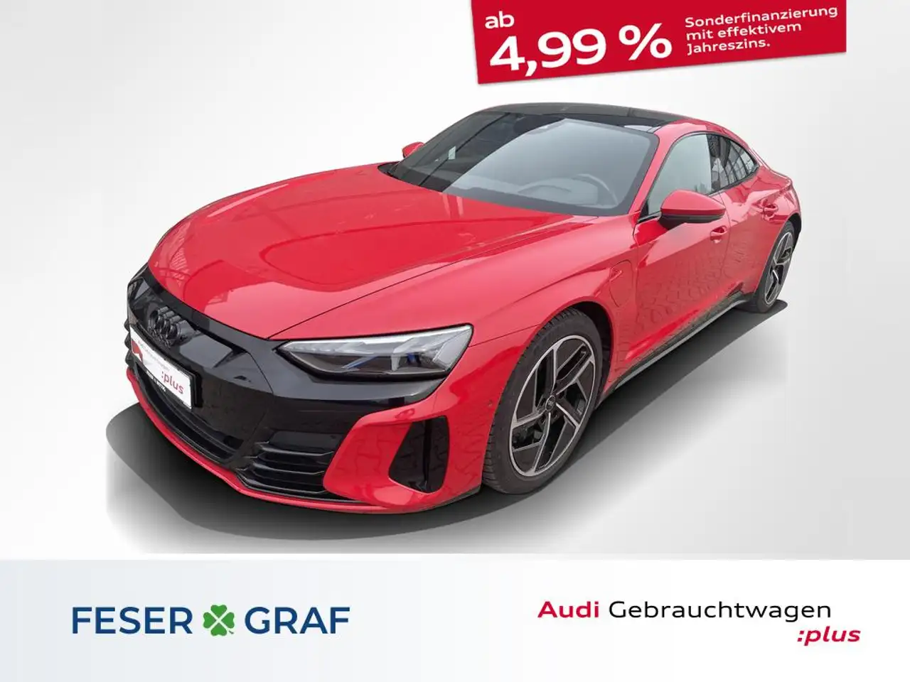 Audi e-tron GT quattro,Matrix,Pano,Navi+,B&O,HuD,Optik — миниатюра 1