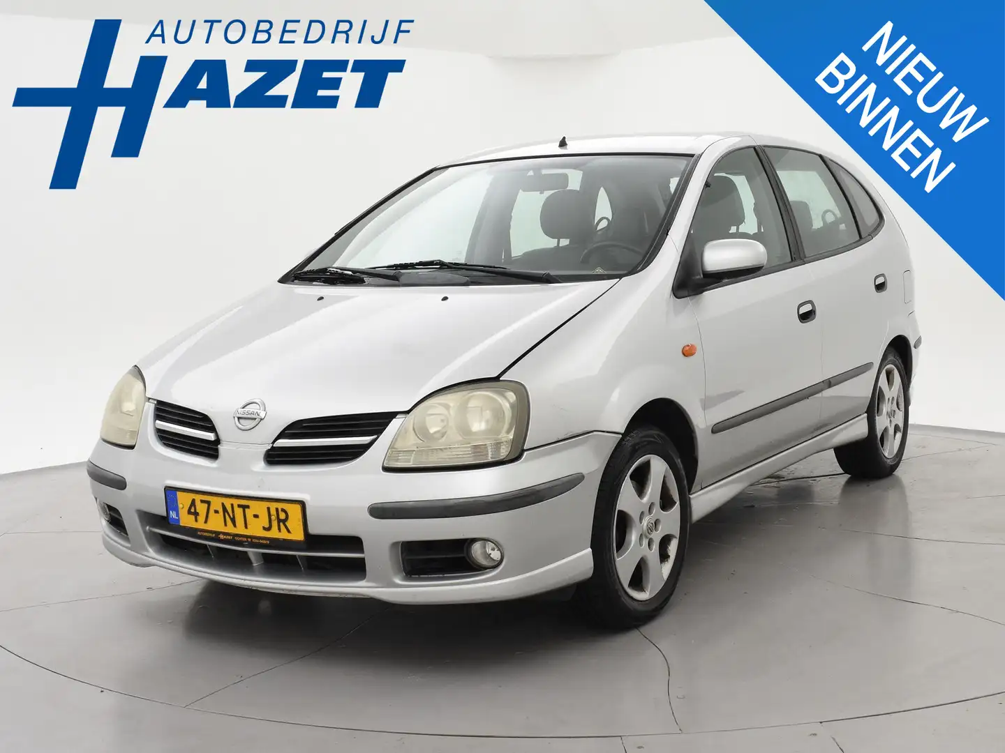 Nissan Almera Tino 1.8 116 PK TEKNA AUTOMAAT *APK 27-06-2026* + TREKH Gris - 1