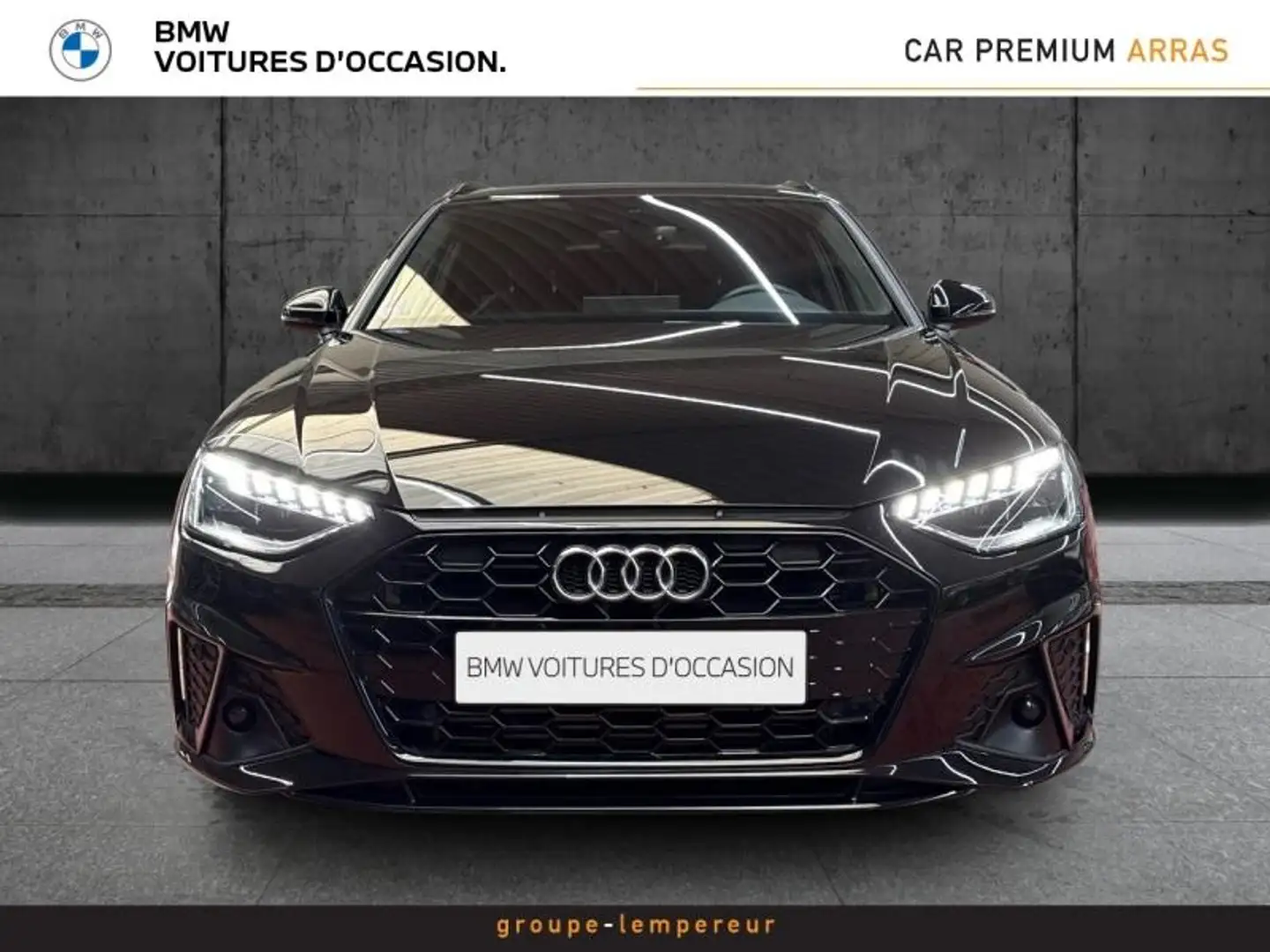 Audi A4 35 TFSI 150ch S line S tronic 7 Blanc - 2