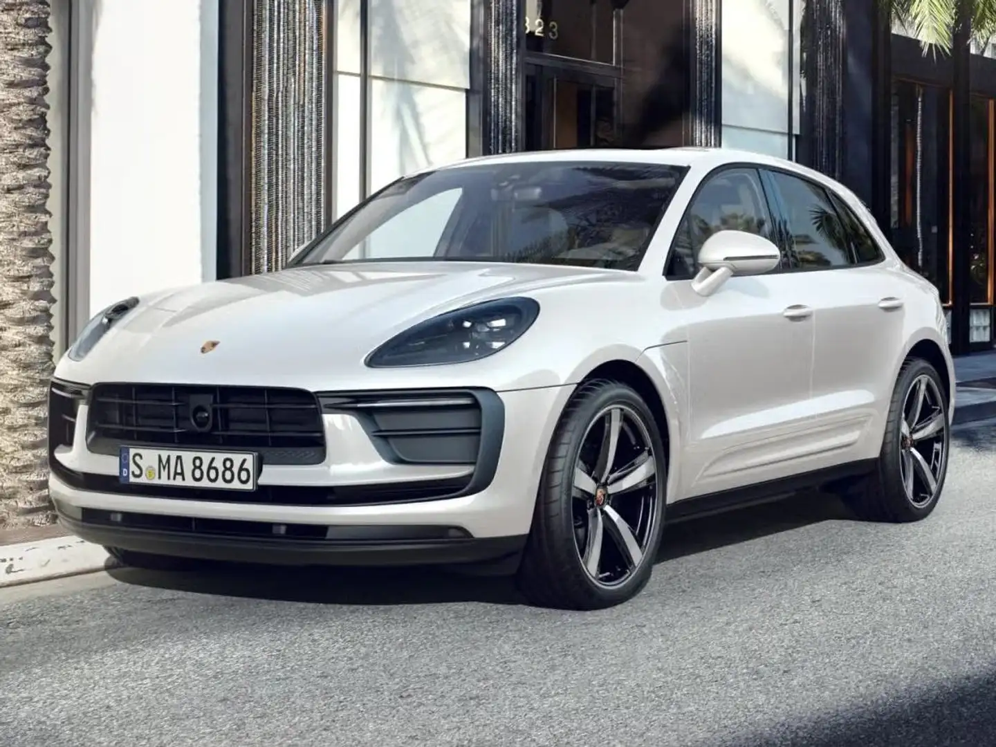 Porsche Macan Macan 2.0 265cv pdk Blanc - 1