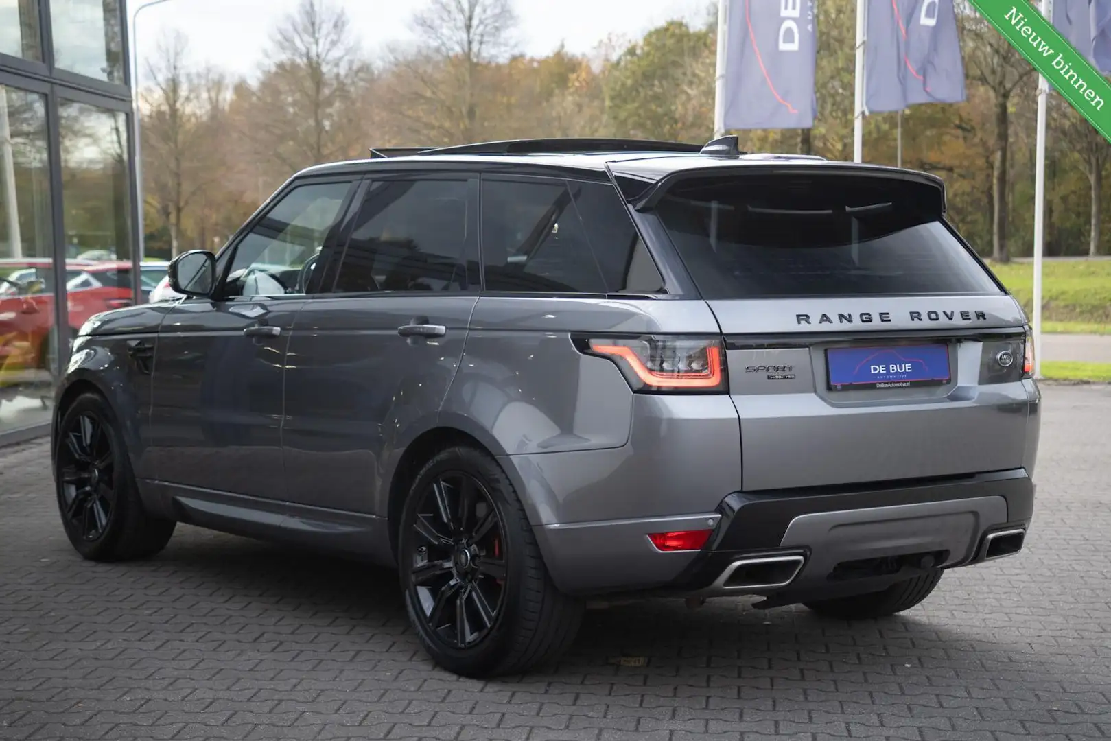 Land Rover Range Rover Sport P400e 404PK|HSE Dynamic|Org NL NAP|1ste Eig|Trekha Grijs - 2