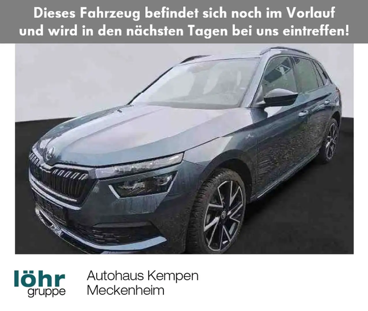 Skoda Kamiq 1.5 TSI DSG Monte Carlo 18" AHK PANO SITZHEIZUNG Grau - 1