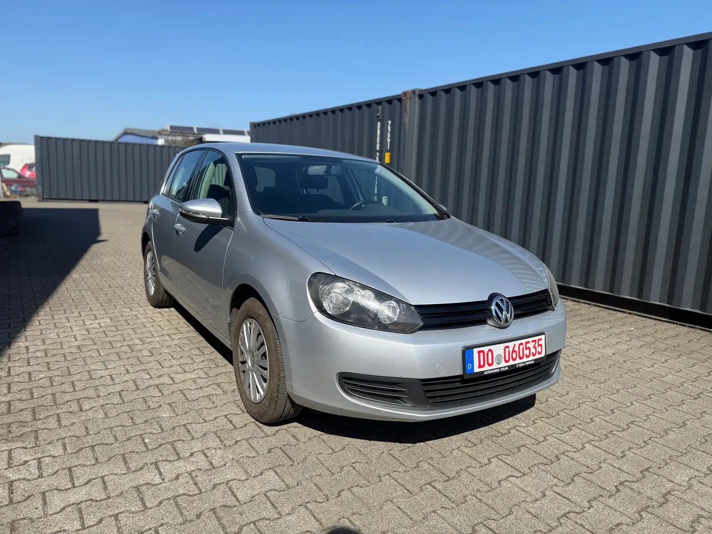 Volkswagen Golf Trendline /2Hand /ZahnriemenNeu/Scheckheftgepflegt Grau - 2