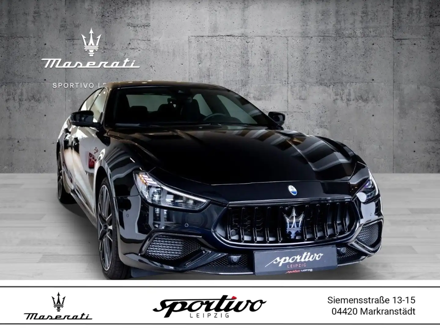 Maserati Ghibli Trofeo Schwarz - 1