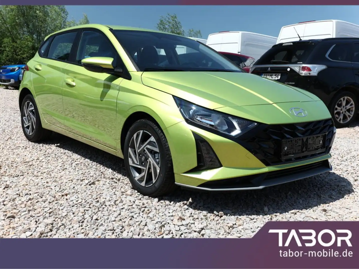 Hyundai i20 1.0 TGDI 100 DCT Select Nav SHZ Kam SmartL Gelb - 2