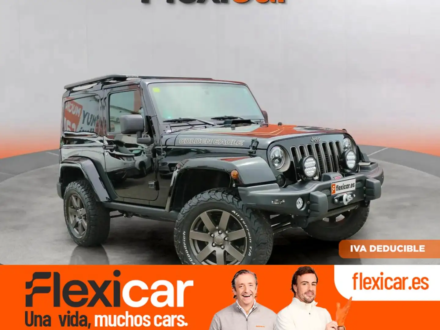 Jeep Wrangler 2.8CRD Golden Eagle Aut. Negro - 1