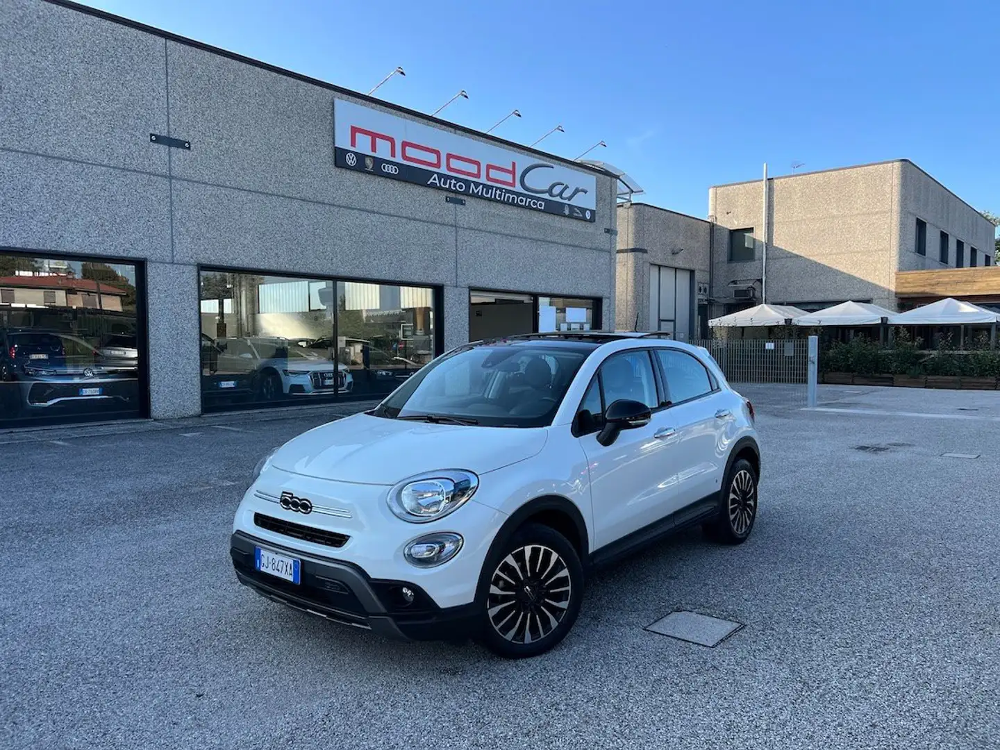 Fiat 500X 1.3 mjet Cross 95cv Tetto Apribile Pelle UNIPROPR. Bianco - 1