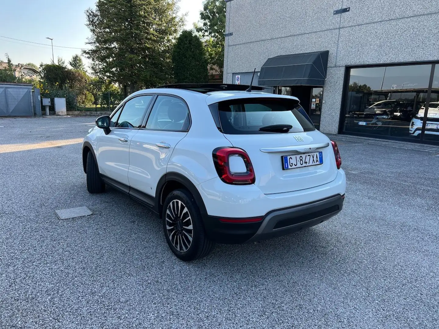 Fiat 500X 1.3 mjet Cross 95cv Tetto Apribile Pelle UNIPROPR. Bianco - 2