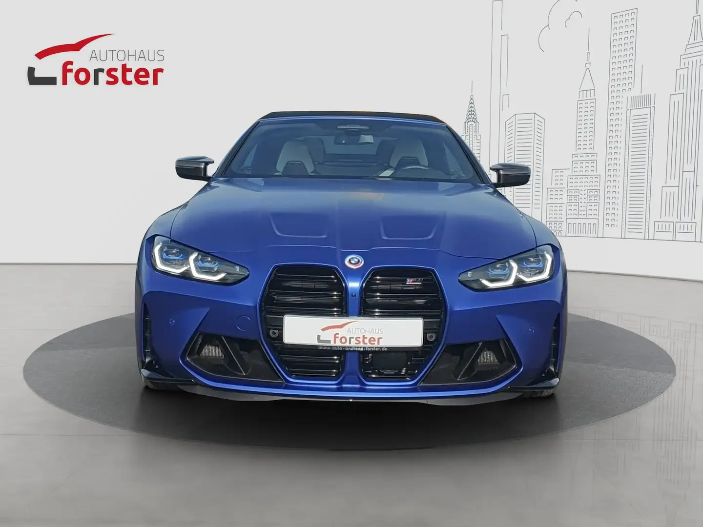 BMW M4 xDrive Compet. Frozen Portimao Keramikbremse Blau - 2