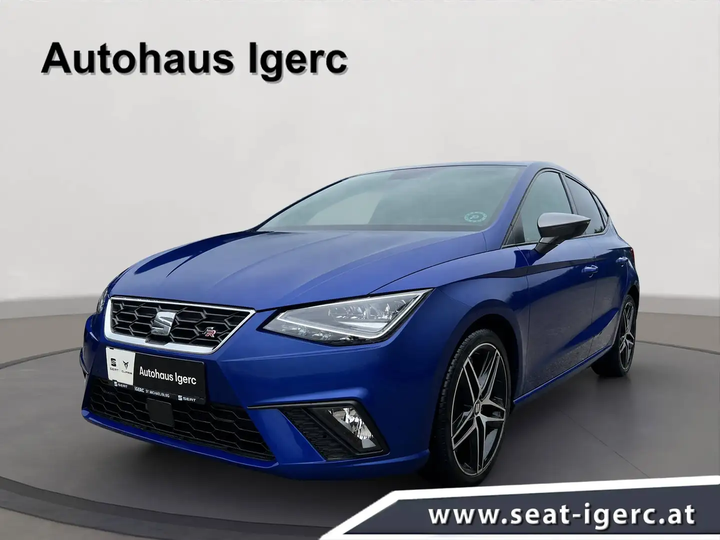 SEAT Ibiza FR Blau - 1