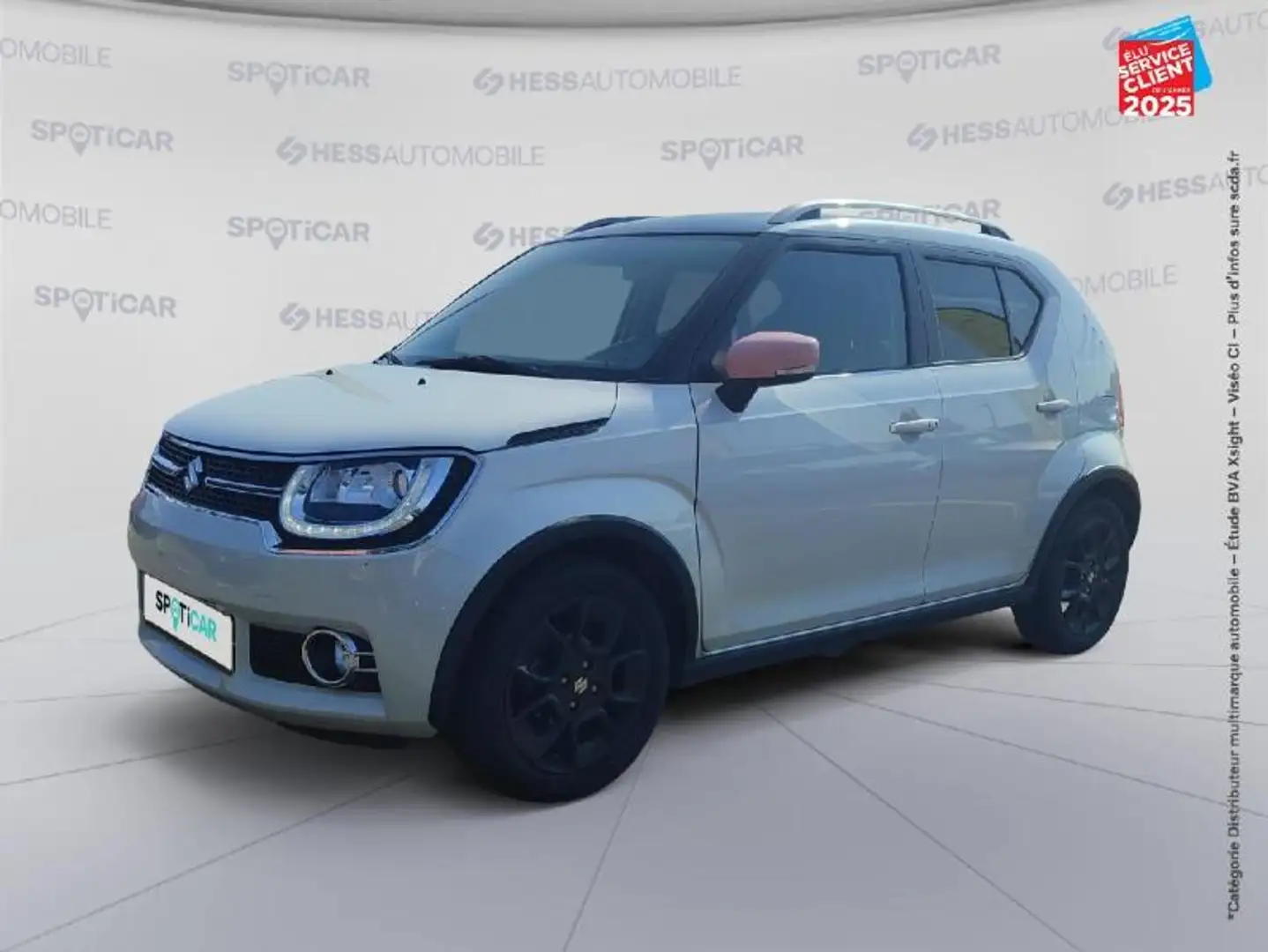 Suzuki Ignis 1.2 Dualjet 90ch Hybrid SHVS Pack Allgrip GPS Came Blanc - 1