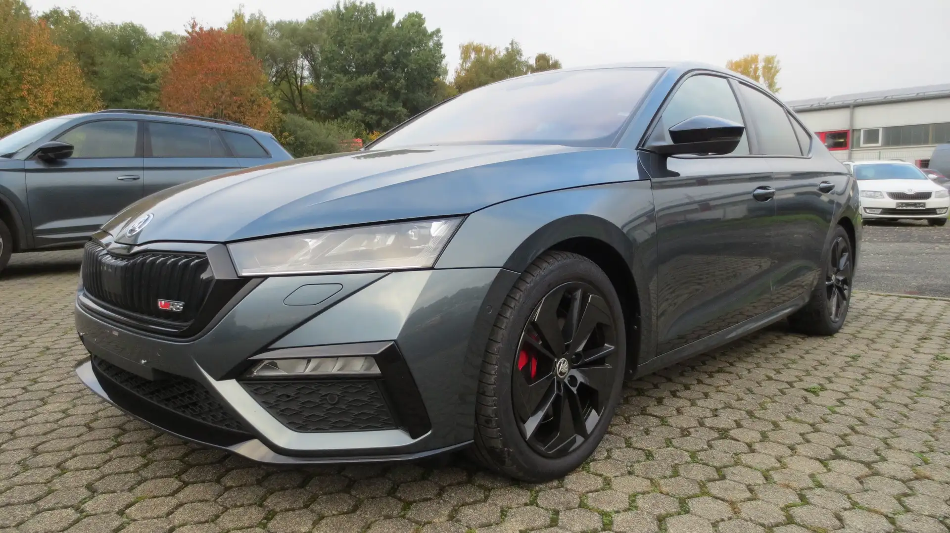 Skoda Octavia 2.0 TSI DSG RS *NAVI/LED/STANDHZG* Grau - 1