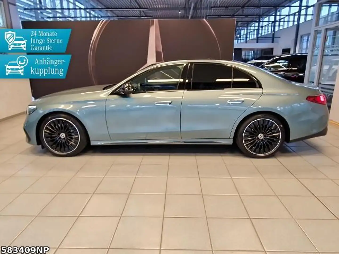 Mercedes-Benz E 220 d AMG  Standhzg. 20" Pano AHK Burmester 4D Plateado - 2