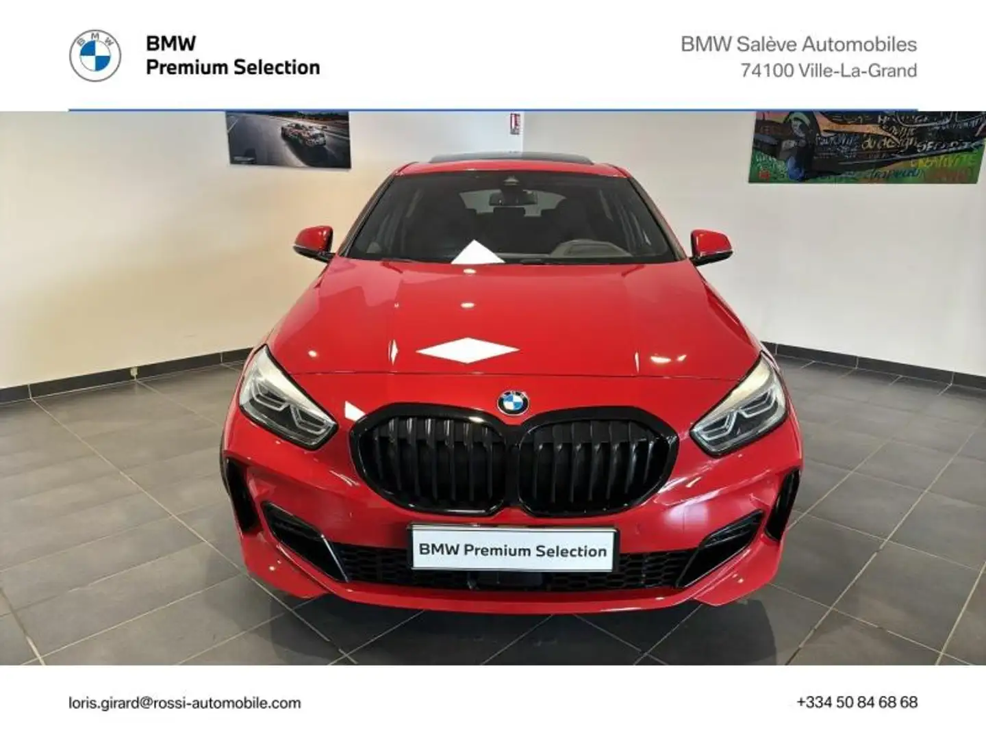BMW 120 120iA 178ch M Sport DKG7 Rouge - 2
