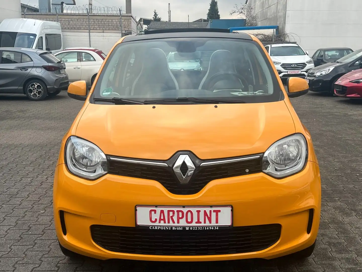 Renault Twingo Limited KLIMA/FALTDACH/2.HAND/SCHECKHEFT Gelb - 2