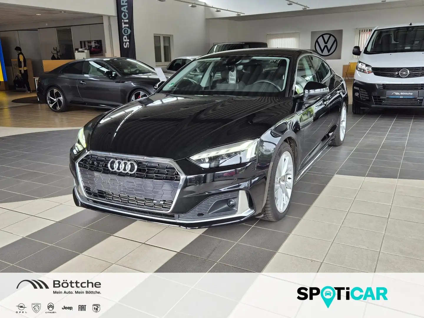 Audi A5 40 TFSI advanced RFK Apple Carplay  ACC LED Schwarz - 1