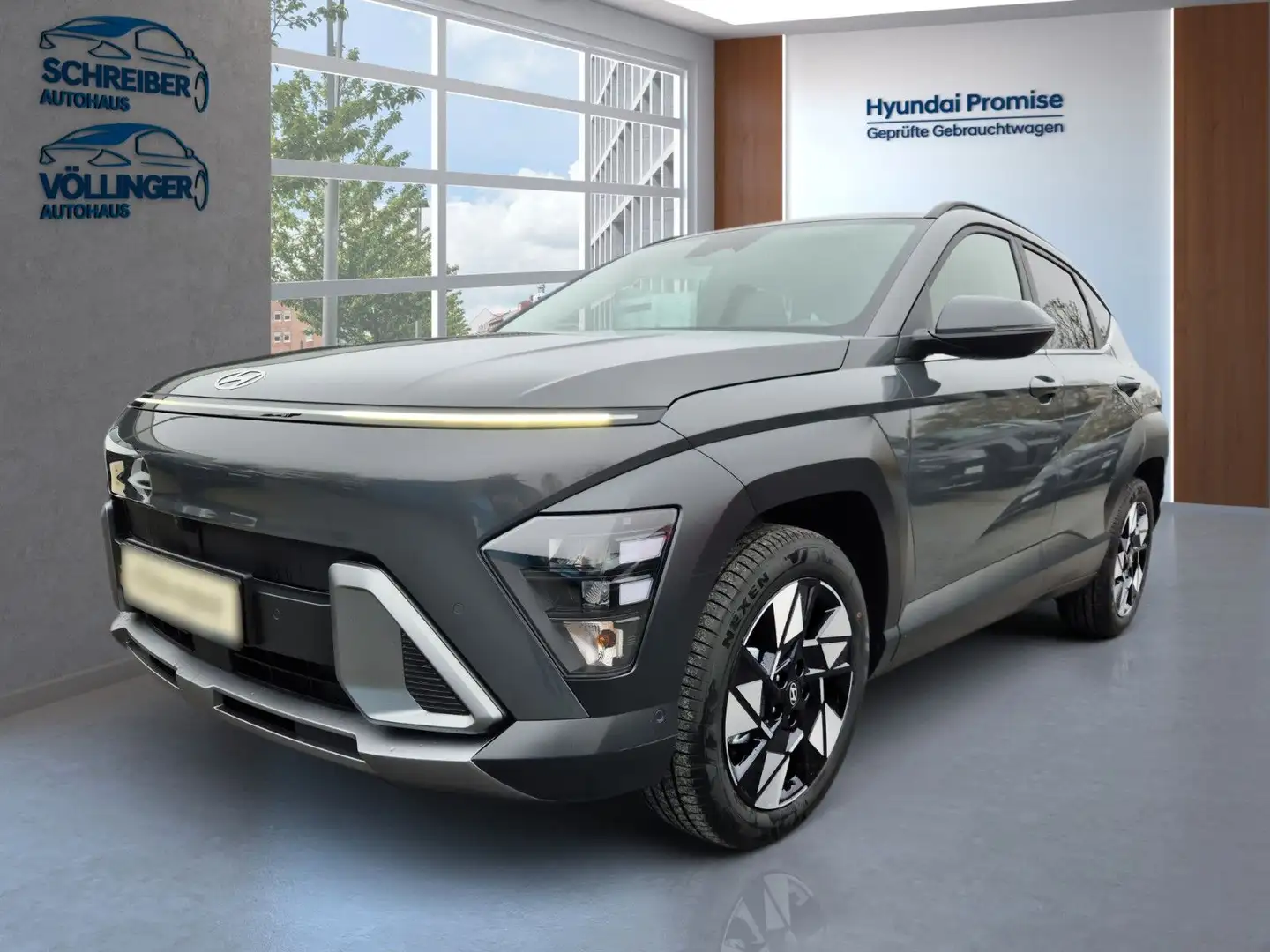 Hyundai KONA Trend Hybrid 2WD 138PS Kamera/elektr.Heckkl Gris - 1
