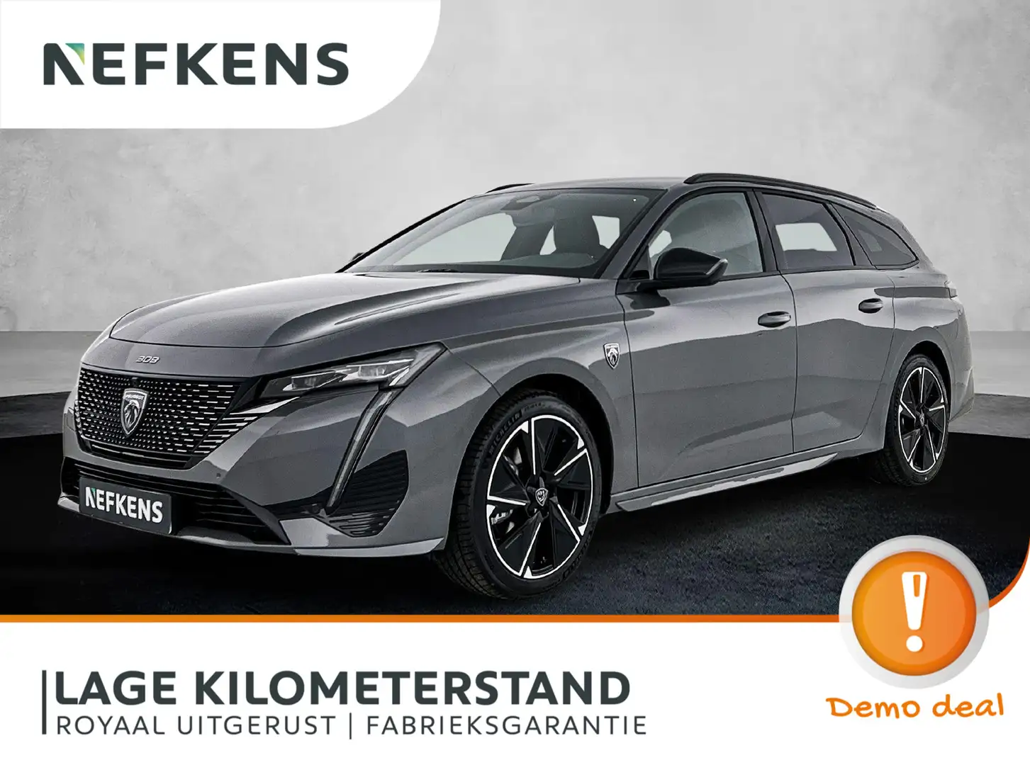 Peugeot 308 e-308 SW EV GT Avantage 54 kWh 156pk | DEMO | 409k Grijs - 1