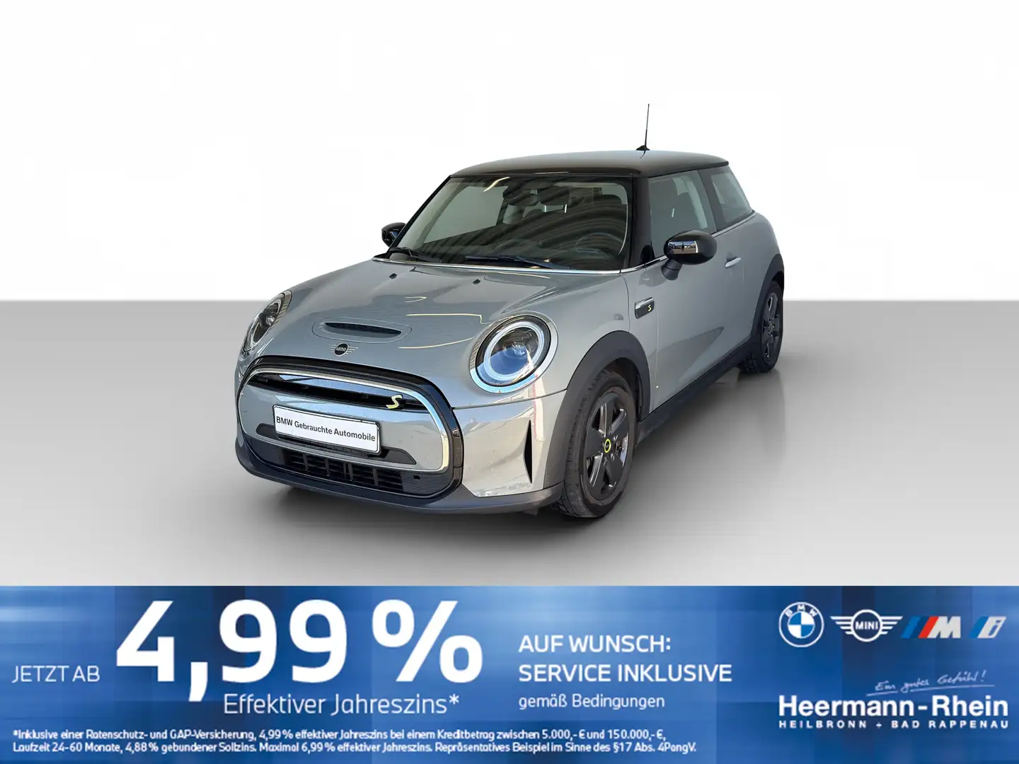 MINI Cooper SE 3-trg. Navi.LED.Apple.PDC.Temp.Sports Grau - 2