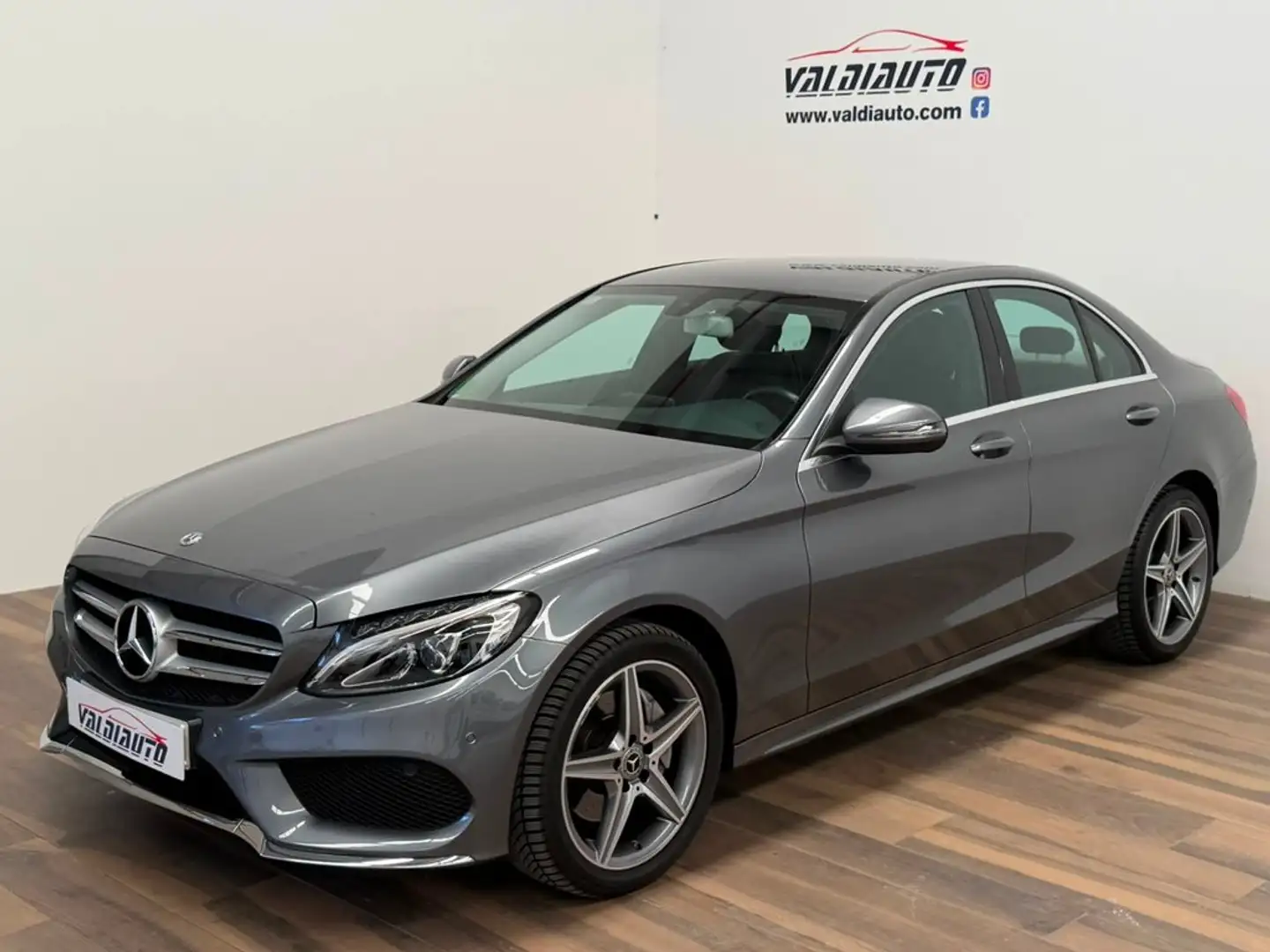 Mercedes-Benz C 220 d Gris - 1