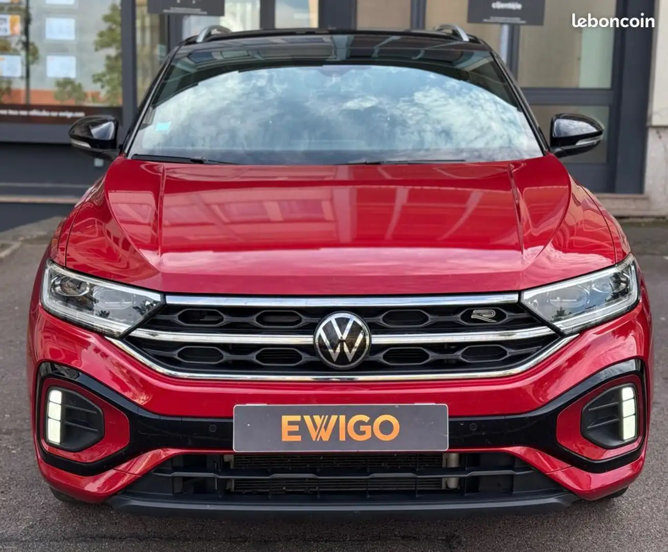 Volkswagen T-Roc 1.5 tsi 150ch evo2 r-line dsg bva Rojo - 2