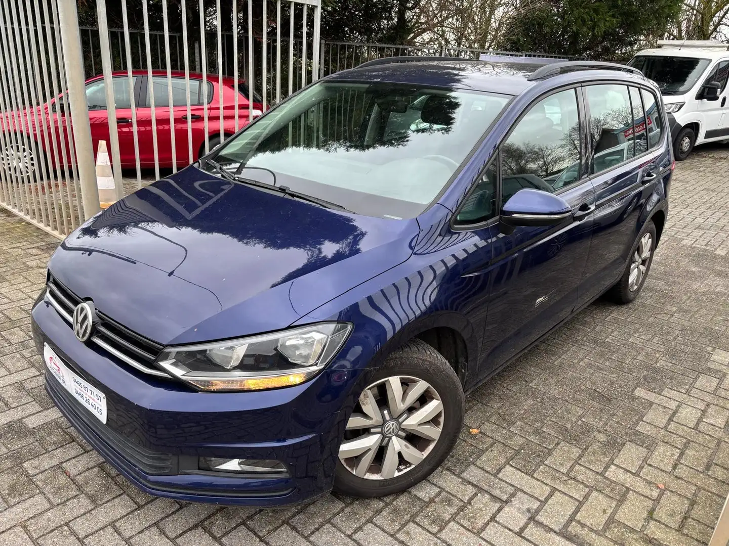 Volkswagen Touran Touran 1.6 TDi SCR Highline 7 places Bleu - 2