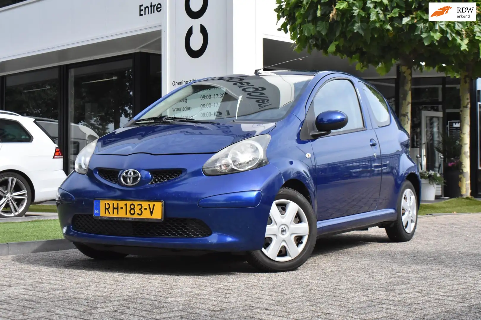 Toyota Aygo 1.0-12V AIRCO, ELEKTRISCHE RAMEN Blauw - 1